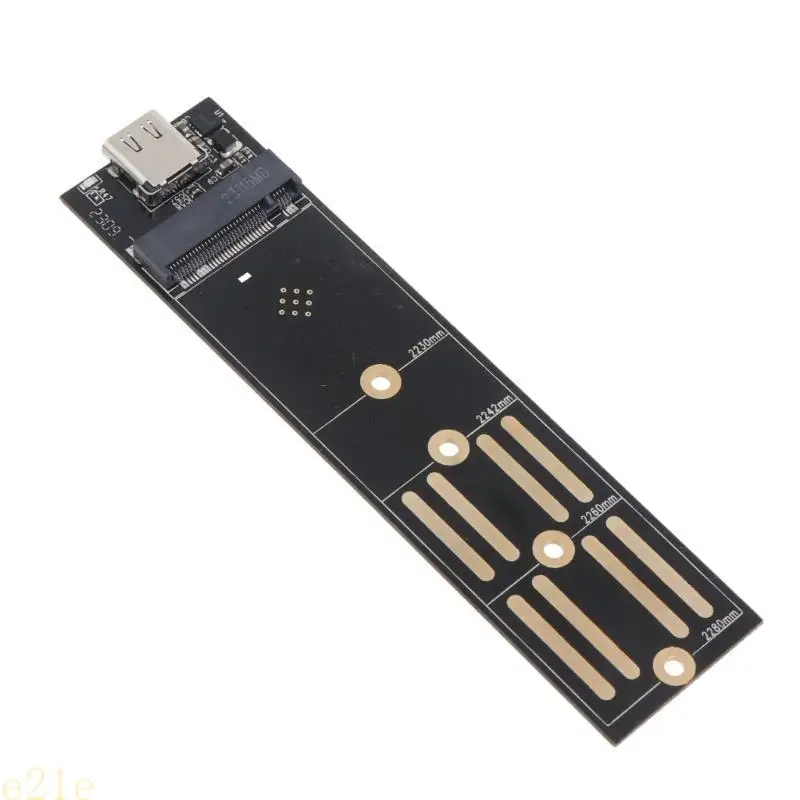 E21E DUAL PROTOCO Distinato estado sólido NVME NGFF SSD a USB3.1 Adaptador 10G para disco duro externo M/B+M - imagen 5