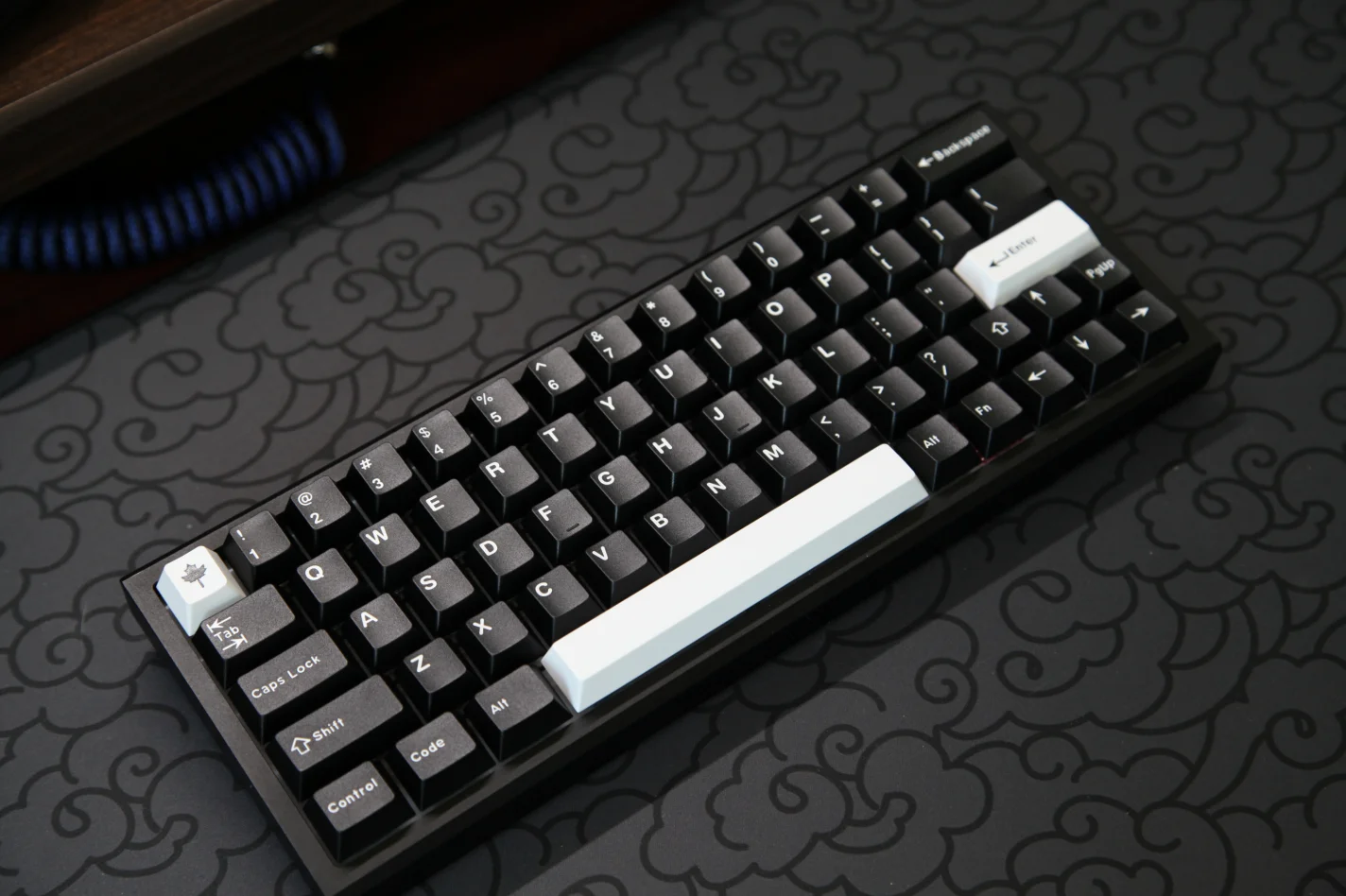 GMK Clone Bow Wob 121 teclas Cherry Profile Double Shot Keycap inglés personalizado personalidad Keycaps para teclado mecánico 61 - imagen 3