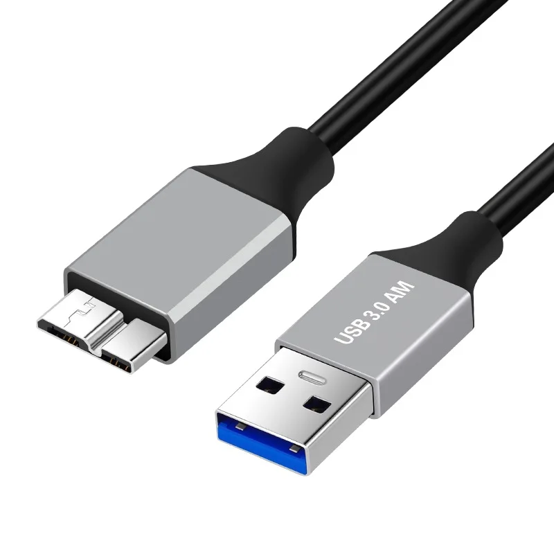 Disco duro externo USB 3,0, Cable Micro B HDD, Cable de datos MicroB SSD, Cable Sata para Samsung, disco duro PC, USB 3,0, cargador de 5gbps 3A