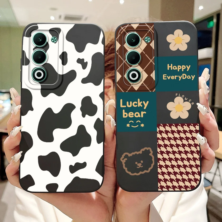 Para Oppo A5 5G funda CPH2735 arte de lujo pintado funda de silicona suave mate funda de teléfono para OppoA5 Oppo A5 Pro A5Pro 5G CPH2695 bolsas - imagen 2