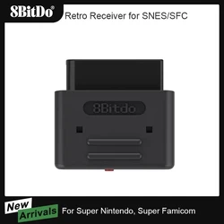 AKNES 8BitDo Adaptador Bluetooth SNES/SFC para PS5 PS4 Switch Xbox One