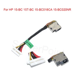 Cable de alimentación para HP 15-BC 15T-BC 15-BC018CA 15-BC020NR 799751-F50 799751-T50 799751-Y50 799751-S50, original, nuevo