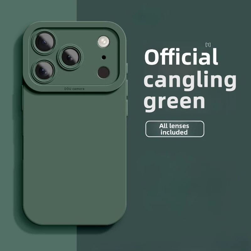 Ojos de Ángel para iPhone 17 16 Pro Max, fundas de teléfono de silicona líquida para iPhone 16 15 14 13 12 Pro Max 17Pro 17 Air, funda suave - imagen 2