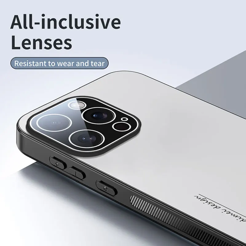 Funda mate AG de lujo para iPhone 17 Air 16 15 14 13 Pro Max 16Pro PC magnética esmerilada soporte de 360 grados cubierta protectora - imagen 4