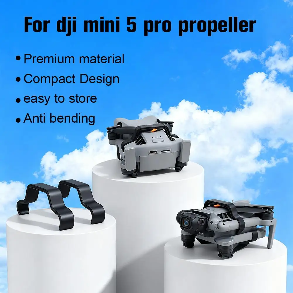 Para DJI Mini 5 Pro accesorios estabilizadores de hélice Protector fijo Protector de correa para MINI 5 PRO Drone accesorios de hélice - imagen 2