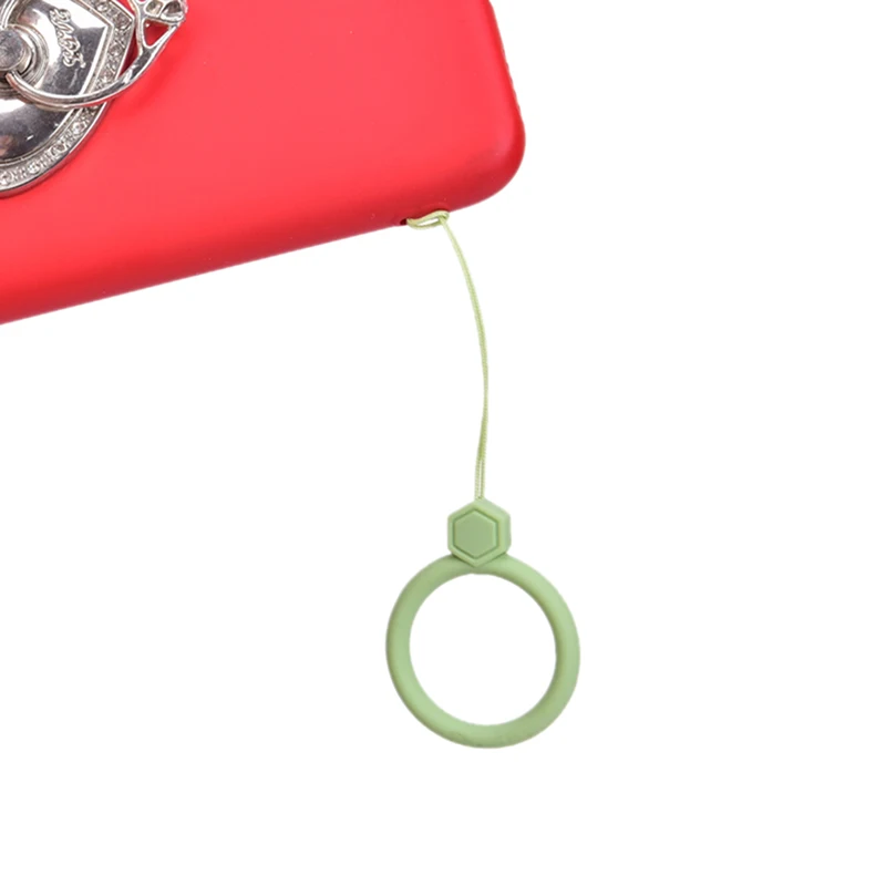 Correa de silicona para la muñeca, cordón para llaves, teléfonos, anillos para IPhone, accesorios para teléfonos móviles - imagen 3