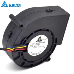 Ventilador de Refrigeración Delta 12V 97mm 4 Pines Turbo