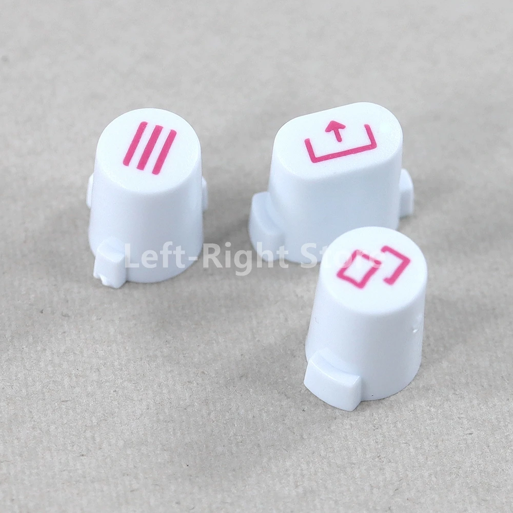 80 juegos de repuesto para Xbox Series S X controlador inalámbrico Kits de botones de sincronización de inicio y retroceso vista menú tecla de botón compartido para XboxSeries