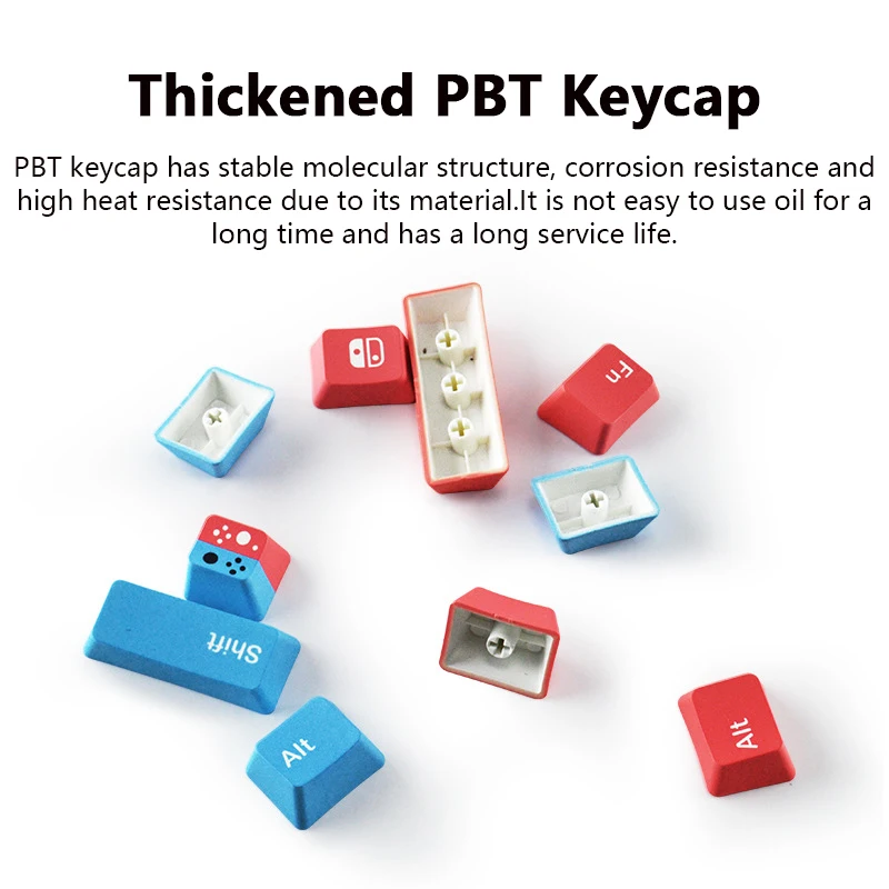 9 Uds teclas PBT Keycap OEM perfil DYE-SUB teclas de teclado mecánico para juegos personalizadas para Gateron Cherry MX Switch Key Cap - imagen 5