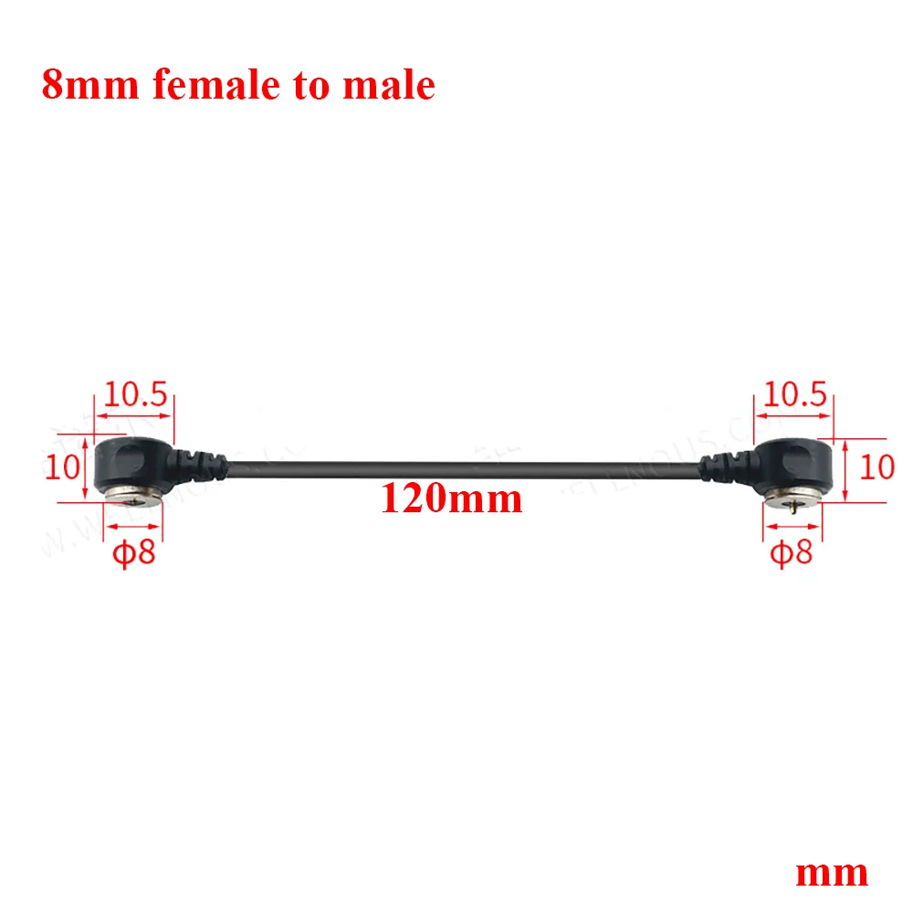 8mm male to Female