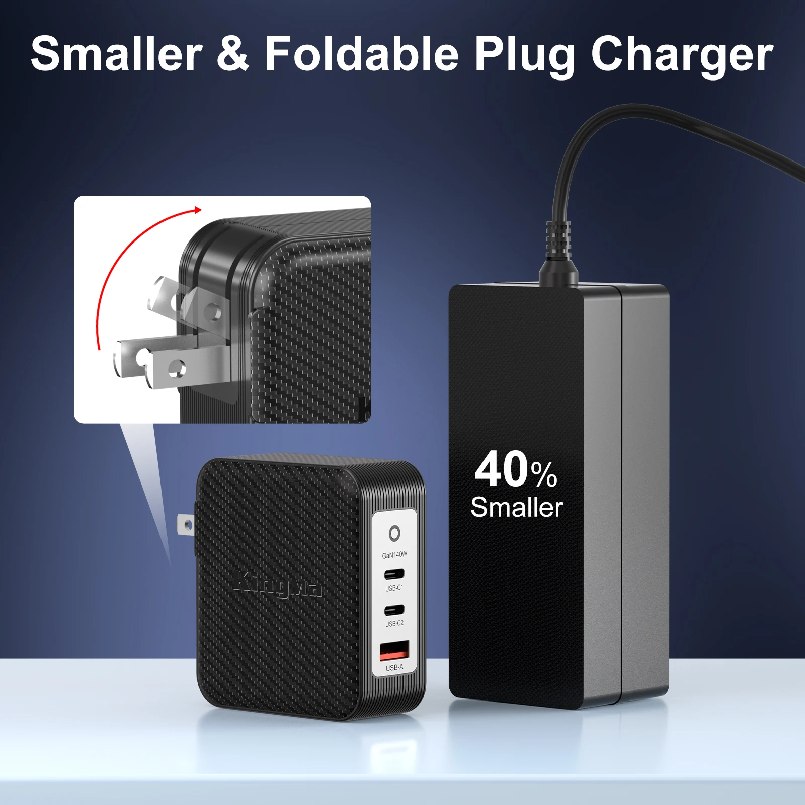 Adaptador de ordenador portátil de 130W, 19,5 V, 6,67a, 4,5mm, GAN, 140W, para cargador Dell PRECISION M3800 XPS 15 (9530), fuente de alimentación DA130PM130 06TTY6 - imagen 5