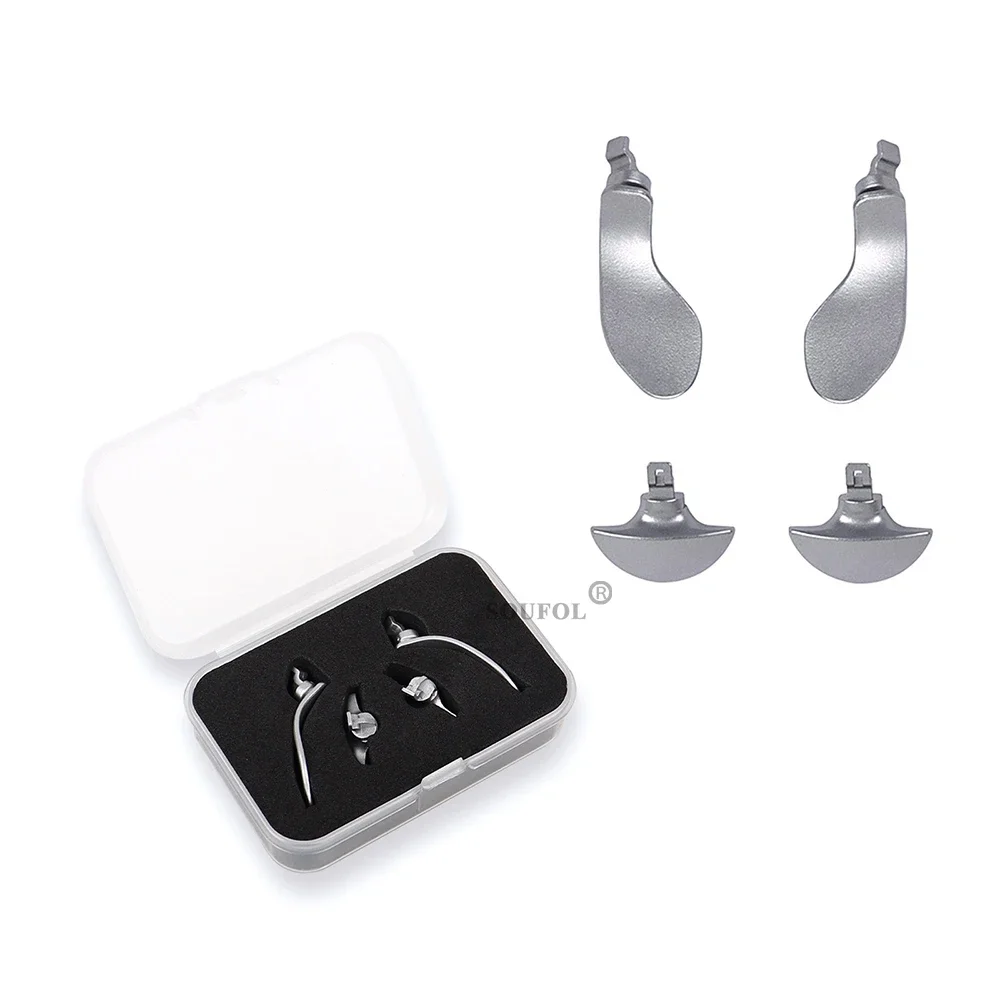 Botones traseros de Metal para controlador PS5 Edge Elite, paletas de Metal, gatillo de mando, piezas de repuesto, accesorios para juegos - imagen 4