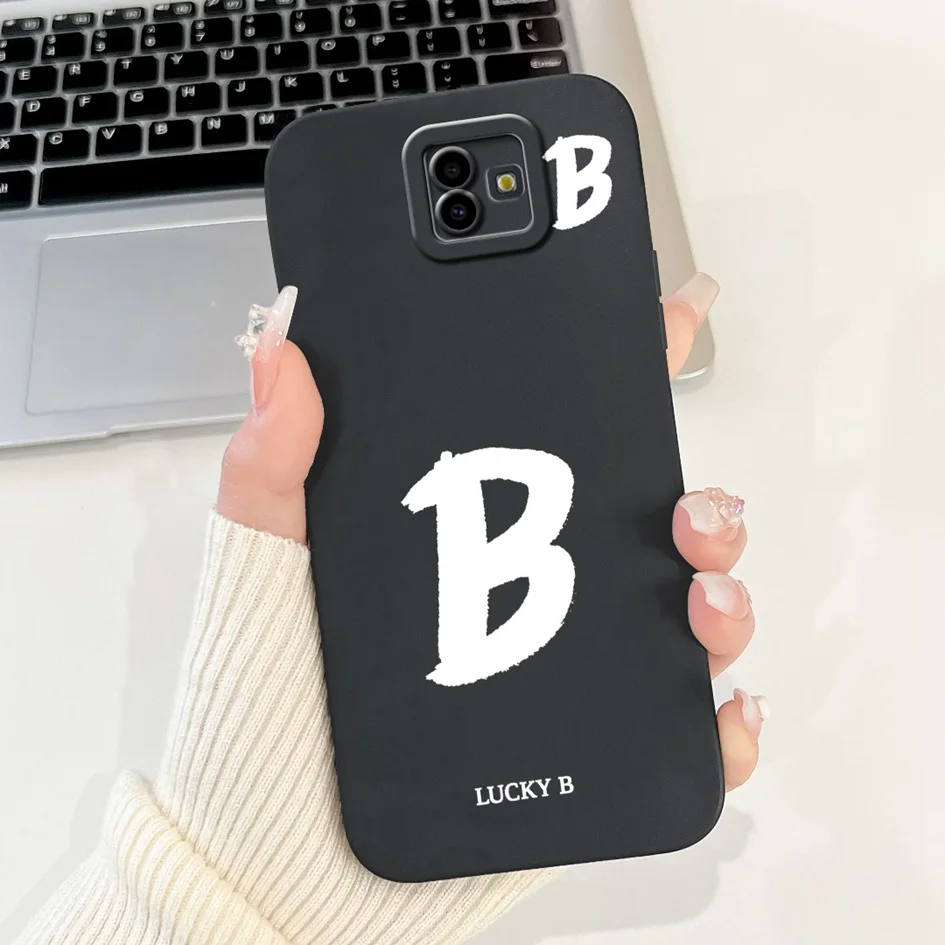 Para Samsung Galaxy J6 Plus 2018 funda J610 J610F letras de la suerte funda protectora de lente de silicona suave para Samsung J6 J6 + 2018 parachoques - imagen 2