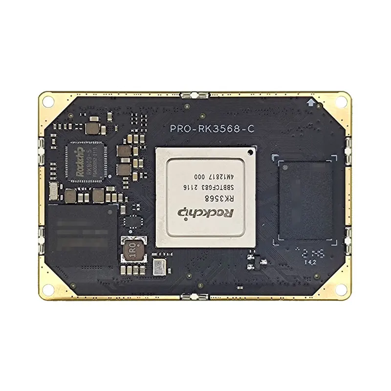 Placa de desarrollo Rockchip RK3568J de grado Industrial, módulos y kits electrónicos de placa central Rongpin Pro-RK3568J