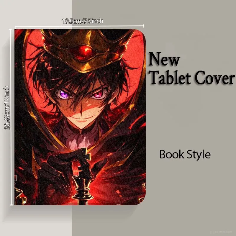 CÓDIGO de Anime GEASS para Lenovo Xiaoxin Pad Pro Tab M10 K10 Plus 3. ° Y700 Gen 11 11,2 11,5 12,7 8,8 pulgadas funda para tableta - imagen 5