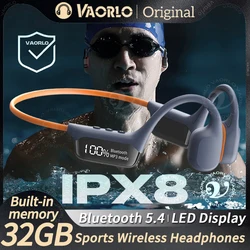 Auriculares Conducción Ósea IPX8 Natación Bluetooth MP3 32 GB