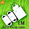EU 2pcs 1M cable
