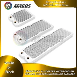 Radiador Cobre Refrigeración Líquida PC – Disipador Fino 20 mm