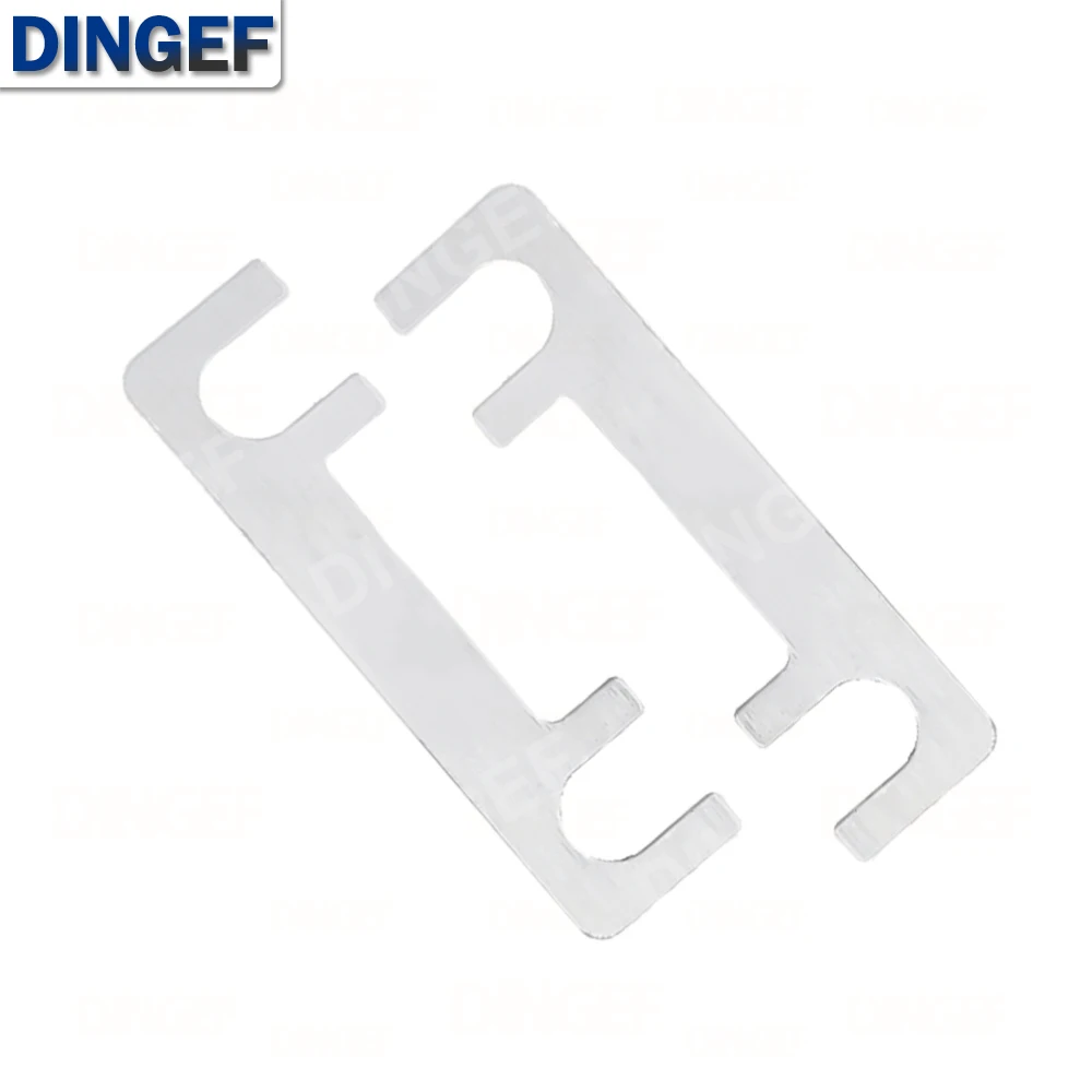 Fusible automático tipo placa plana 32V tipo horquilla perno batería fusible soporte de modificación de coche 30A 40A 50A 100A fusible de coche perno de horquilla plana