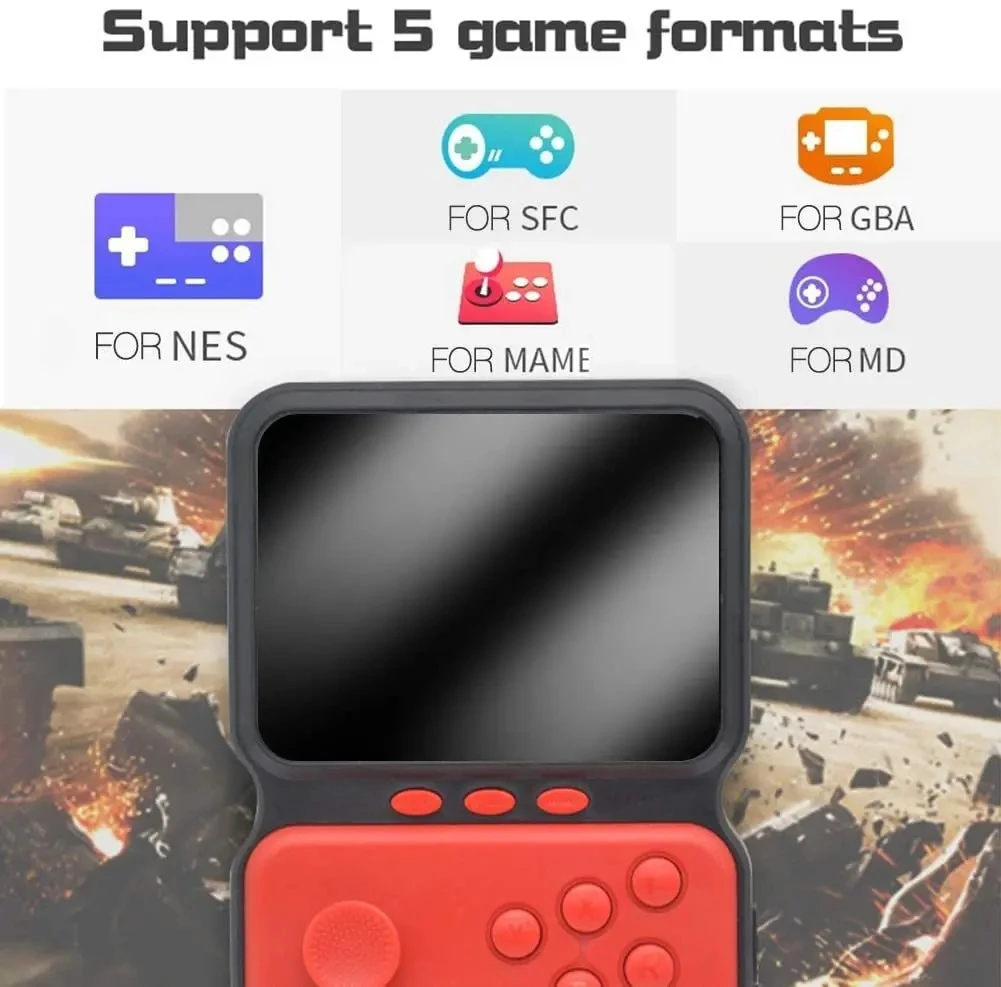 Mini consola de juegos portátil M3, controlador de juego portátil de 16 bits, consola de juegos Retro integrada, más de 900 juegos clásicos de 3 pulgadas - imagen 3