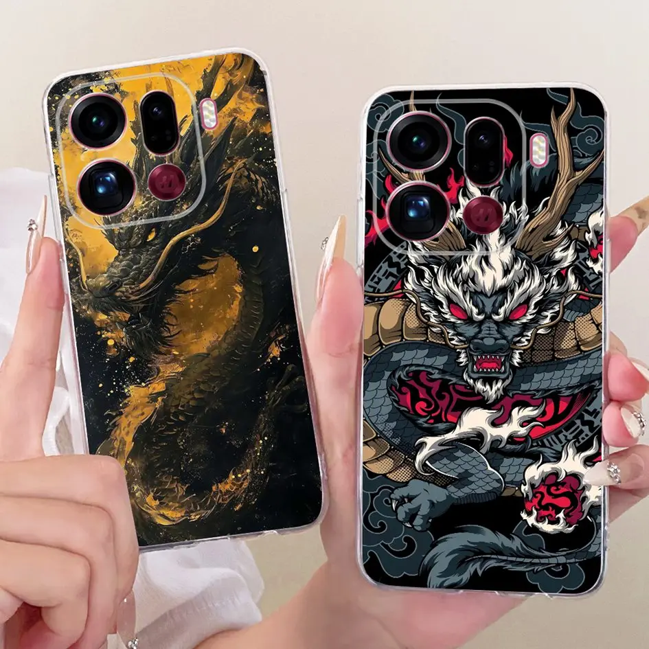 Para OPPO Find X9 Pro 2025 funda Popular con estampado de lazo de flores carcasa de teléfono de silicona suave para OPPO Find X9 FindX9 Pro Coque - imagen 5