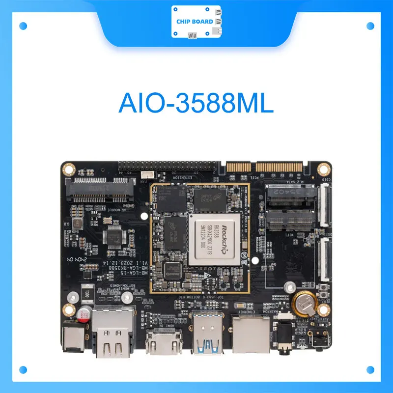 Placa base automotriz AIO-3588ML Rockchip RK3588, firefly,