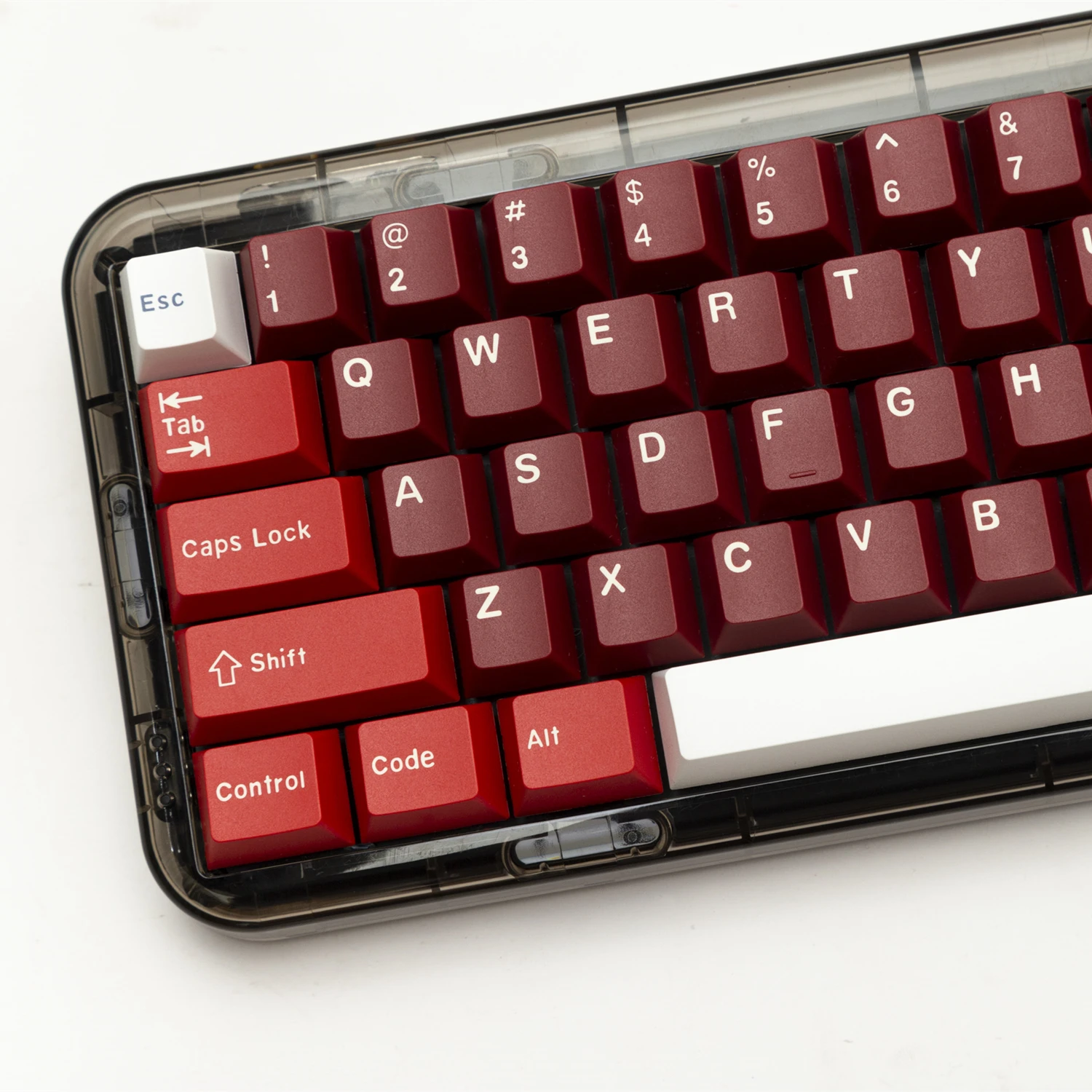 Jamon GMK Keycaps 173 teclas Cherry Profile PBT Red DYE-SUB Keycap para MX Switch Teclado de juego mecánico 61/87/96/98/108 Key Cap
