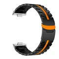 Black Orange-Silver