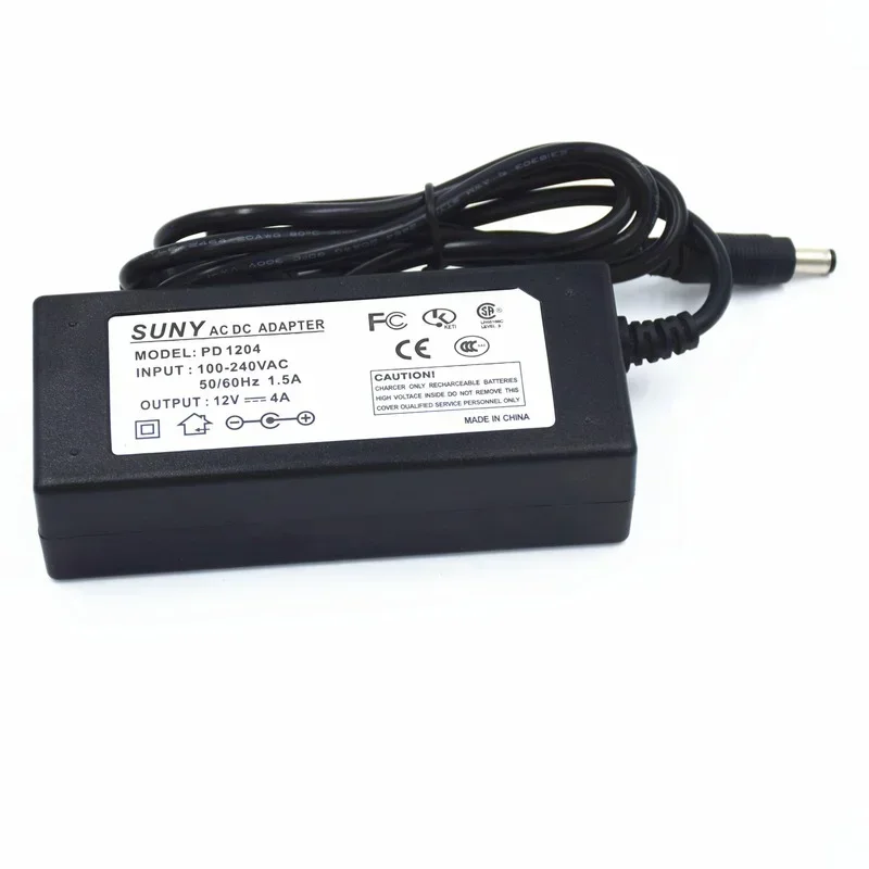 Fuente de adaptador de corriente conmutada para amplificador digital CC 12V4A