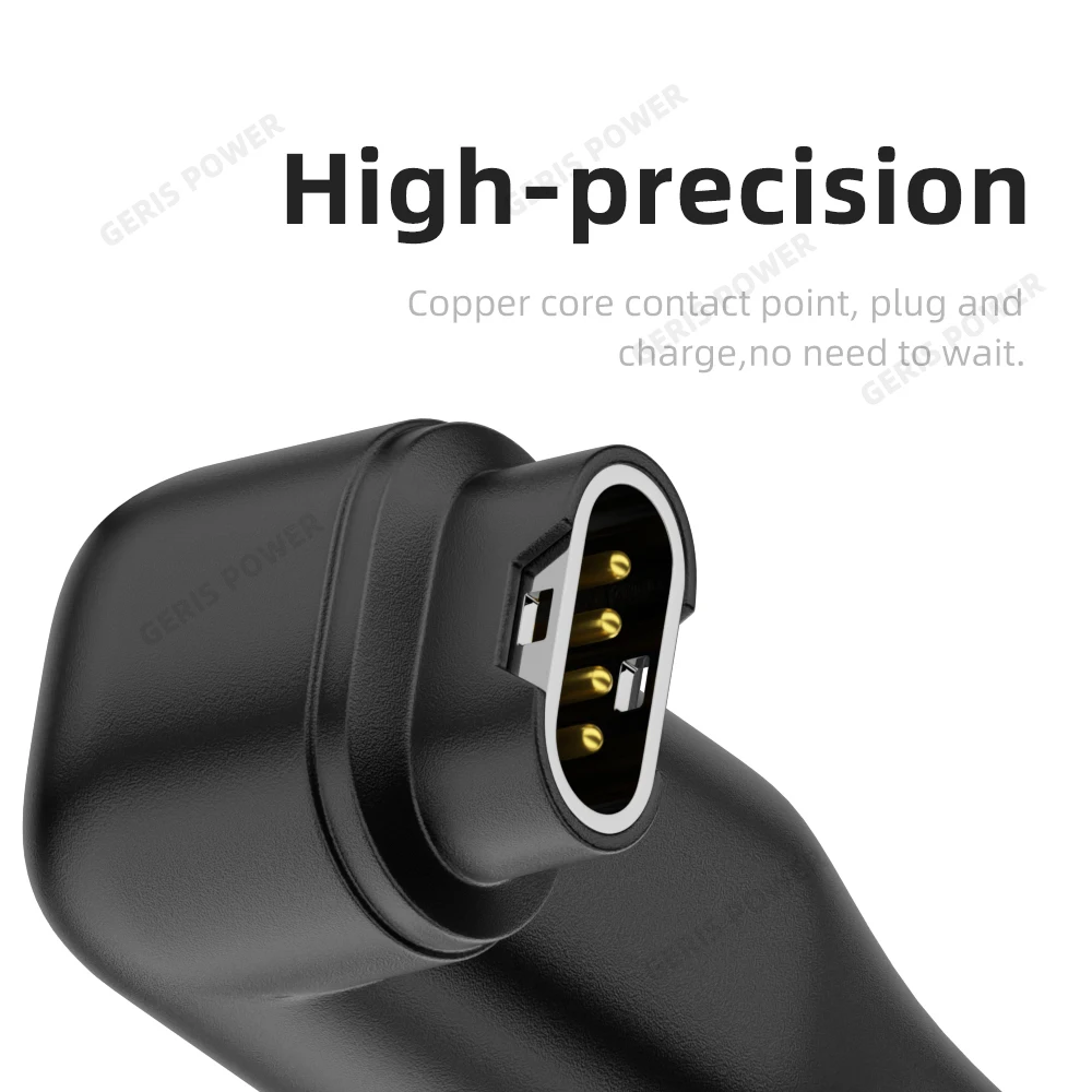 Cable cargador magnético USB/tipo C 2 en 1 para Garmin Fenix 5 5S 5X Plus 6 6S 6X Pro 7 7S 7X forerunner 45 55 165 255 945 965 - imagen 4