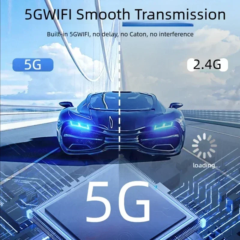 Kit de transmisor y receptor de vídeo Compatible con HDMI inalámbrico 5G, Audio en casa, vídeo, TV Stick, Mini proyector, extensor, Dongle de pantalla - imagen 3