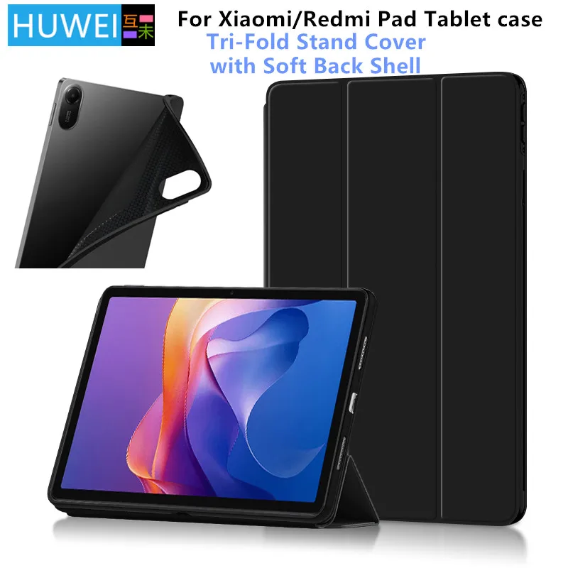Funda HUWEI para Redmi Pad SE 11 Redmi pad 2 11 pro 12,1 Funda inteligente Xiaomi mipad 5 6 11 6s pro 12,4 7 pro 11,2 pulgadas Funda