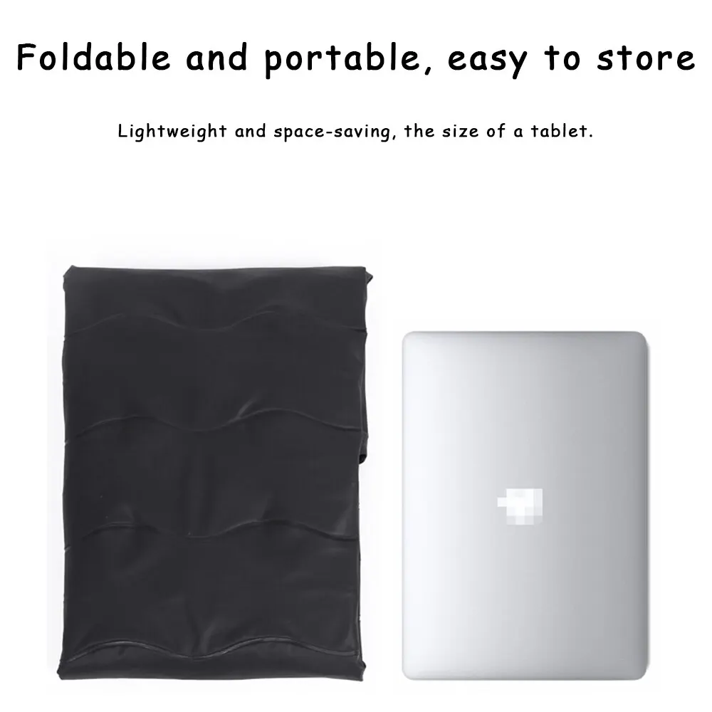 1 Juego de cama inflable Universal para viaje de coche, 80x130cm, asiento trasero de coche, colchón para maletero, cama de aire, almohada para viajes, Camping, salida familiar - imagen 3