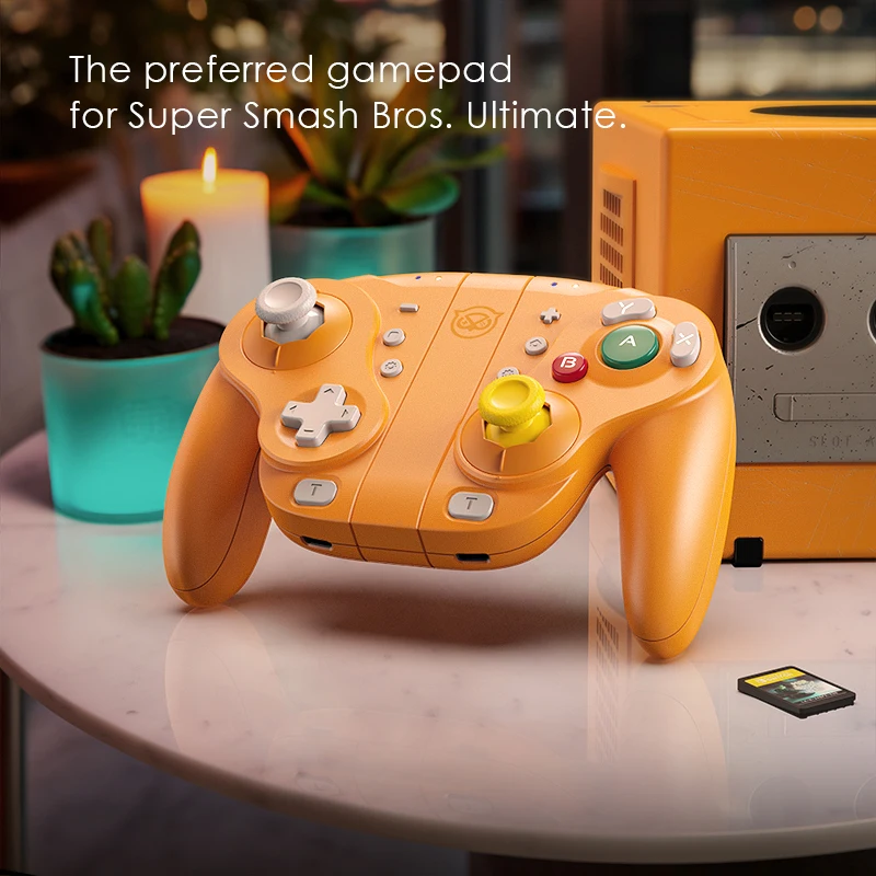 Joypad inalámbrico NYXI Wizard para Switch2/Switch OLED/Switch Lite Naranja - imagen 3