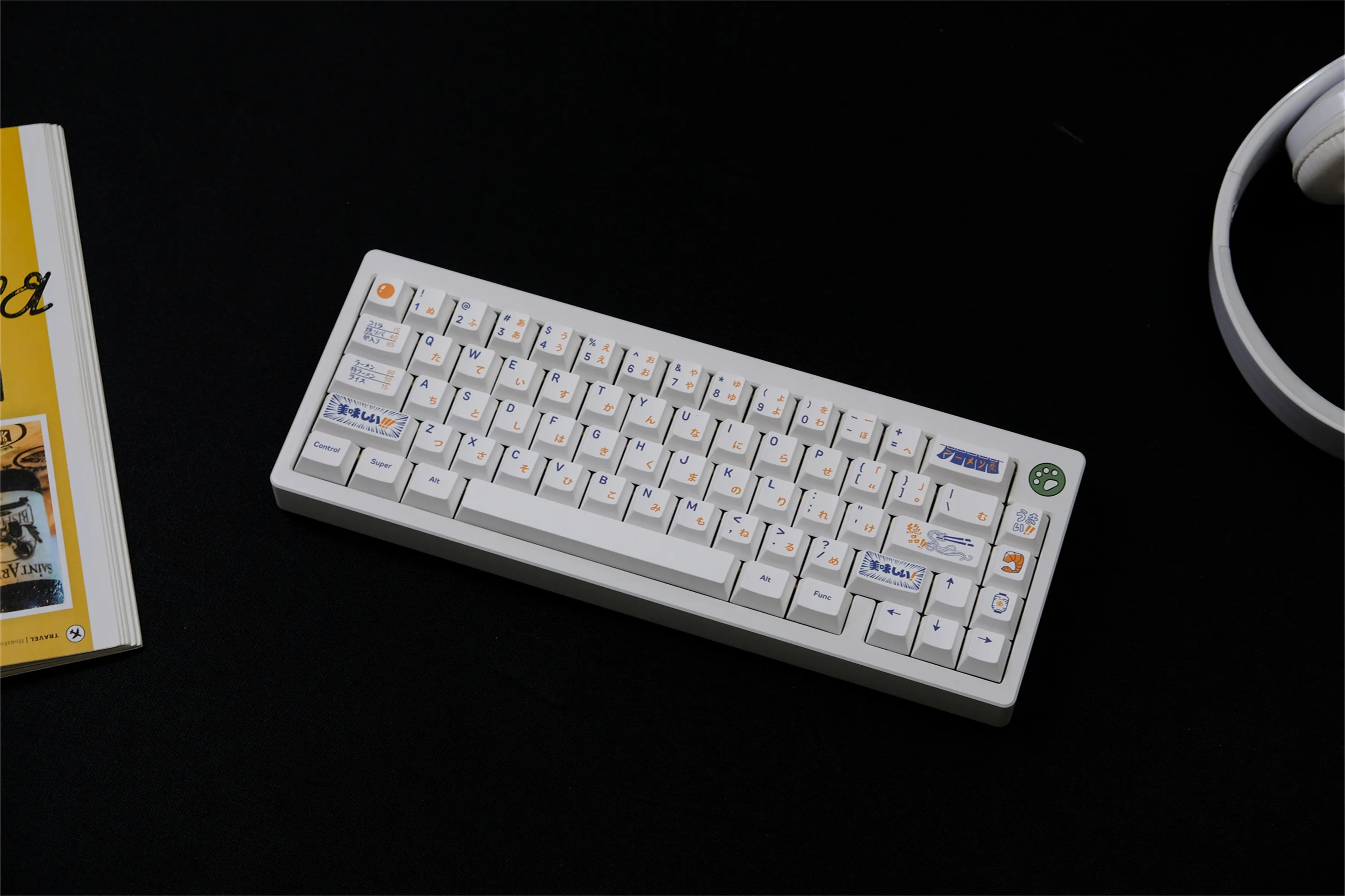 Teclas Ichiraku Ramen de 151 teclas, teclas PBT, perfil de cereza, DYE-SUB para teclado mecánico MX Switch Wooting, diseño ISO ANSI - imagen 3