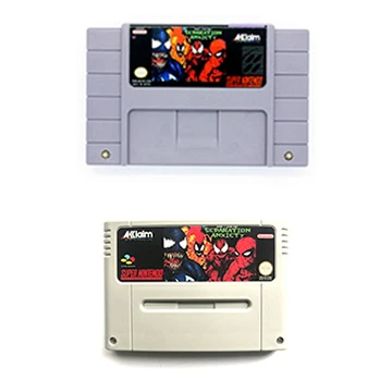 Cartucho de juego de ansiedad de separación para videojuego snes ntsc pal