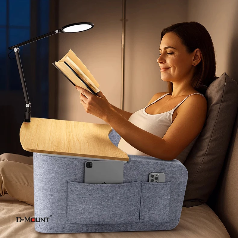 D-MOUNT LT02 multifuncional rodilla sofá perezoso bandeja para ordenador portátil mesa de escritorio cama soporte de escritura mesa de juegos de lectura para uso en espacios pequeños - imagen 3