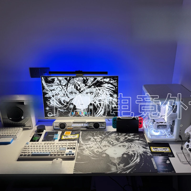 WALLHACKSP-005 Sora alfombrillas de ratón de vidrio templado réplica personalizada alfombrillas para juegos alfombrilla de escritorio PC FPS alfombrilla de ratón para juegos accesorios de oficina - imagen 4