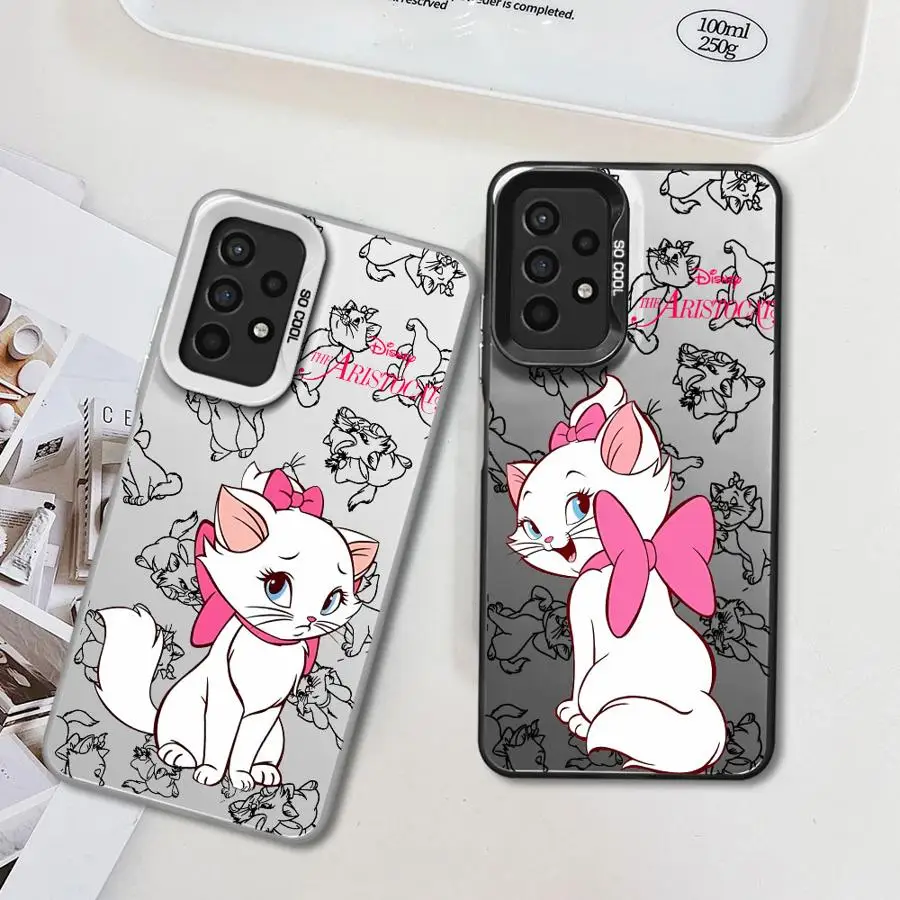 Funda de teléfono Disney Mary Cat para Samsung Galaxy A12 A13 A14 A23 A32 4G 5G A22 A33 A34 A35 5G A24 4G - imagen 5