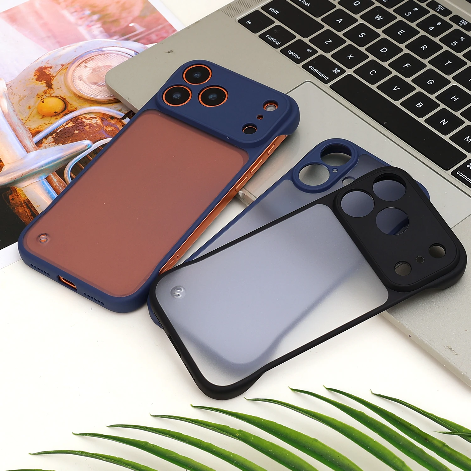 Funda de teléfono esmerilada mate sin marco para iPhone 17 17Air 17Pro MAX, funda trasera a prueba de golpes, carcasa protectora anticaída para iPhone 17 - imagen 2