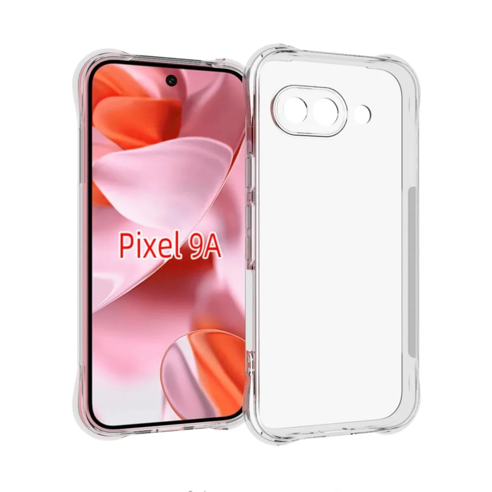 Funda de silicona transparente anticaída para Google Pixel 9A, Funda transparente para Google Pixel9A 9 A - imagen 5