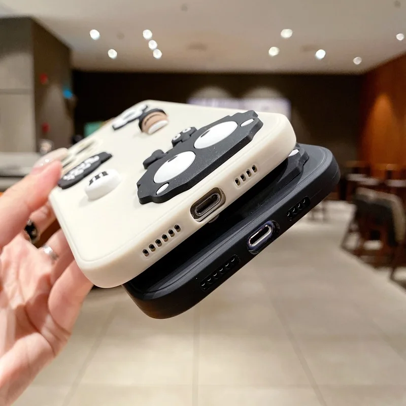 Para Samsung Galaxy S8, S9, S10, S20, S21, S22, S23 FE Plus Note 8, 9, 10, 20 Funda de silicona de anime de dibujos animados 3D ultra lindos - imagen 2