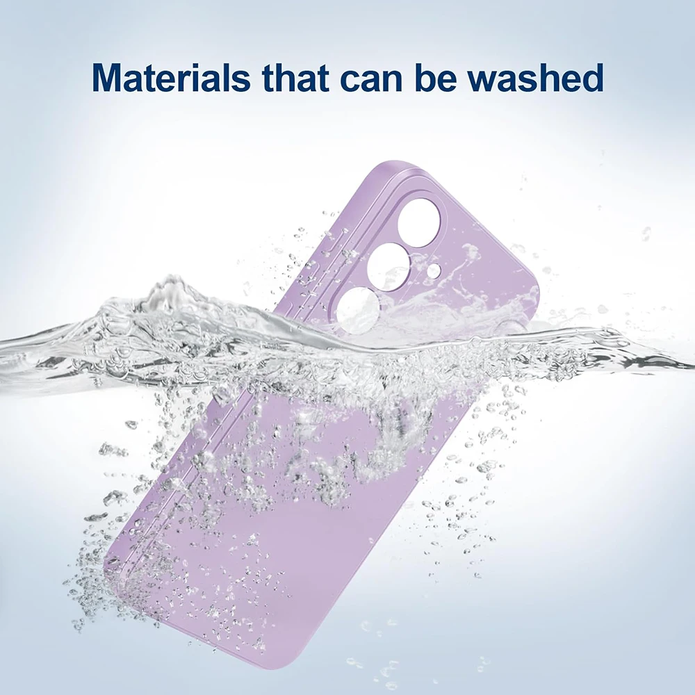 Funda blanda cuadrada de silicona para Samsung Galaxy S25 Edge S24 S23 S21 S20 FE S22 Ultra Plus, funda trasera mate de lujo, Fundas - imagen 4