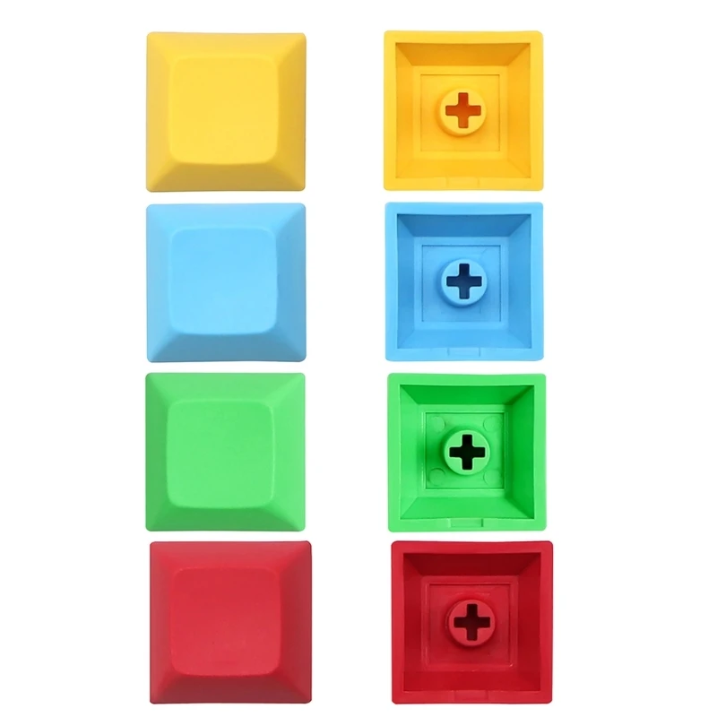 Juego teclas DSA 1U 20 piezas, teclas en blanco PBT, perfil DSA, juego teclas altura 1U para teclado mecánico para juegos - imagen 3