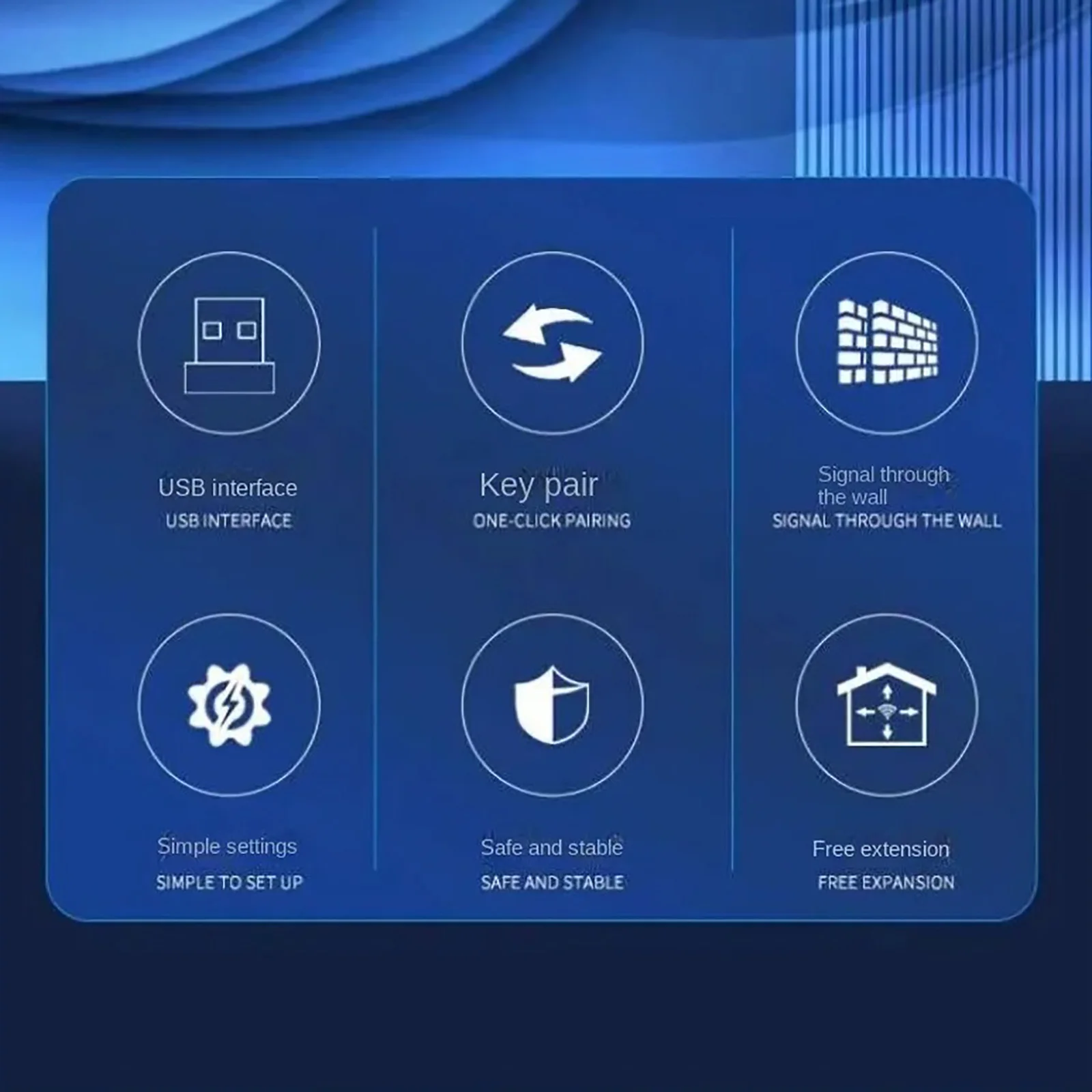 Repetidor WiFi USB inalámbrico de 2,4G y 300Mbps, amplificador de señal WiFi, enrutador Wi-Fi de largo alcance, extensión de red doméstica - imagen 5