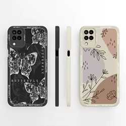 Funda Samsung A12 M12 F12 Silicona Líquida – Cámara Antigolpes