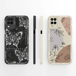 Funda Samsung A12 M12 F12 Silicona Líquida – Cámara Antigolpes