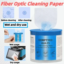 Papel de limpieza para fibra óptica sin pelusa FTTH
