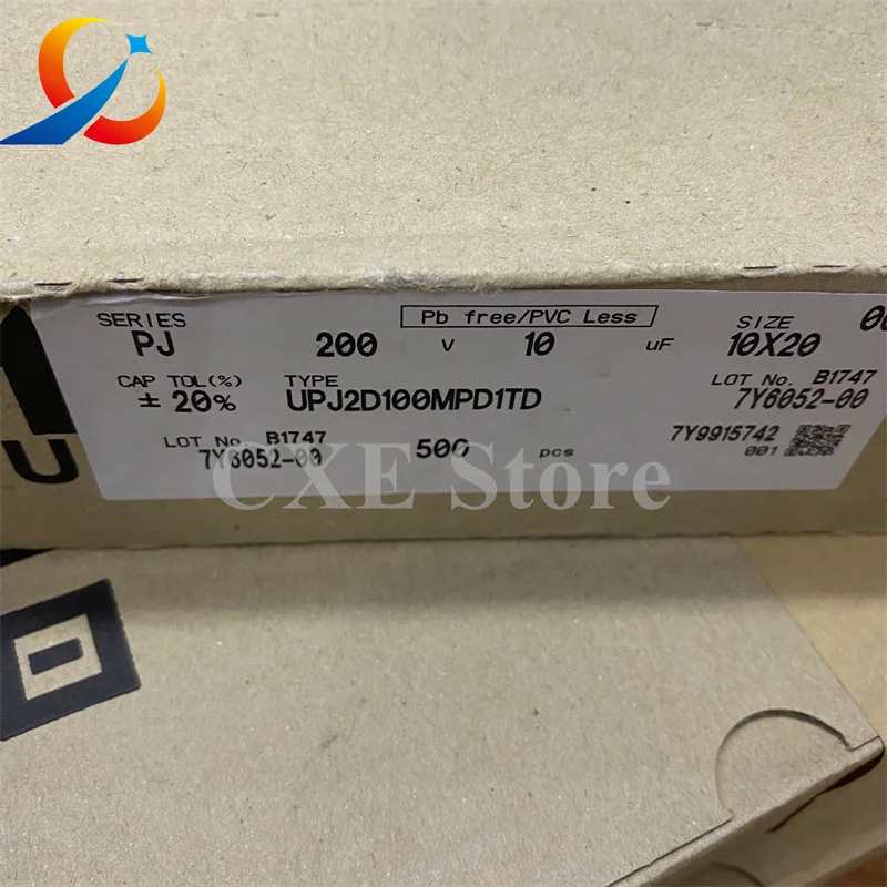 Condensadores electrolíticos Nichicon, 10 piezas, 200V, 10UF, 20mm, UPJ2D100MPD1TD, 10UF, 200V, nuevo - imagen 2