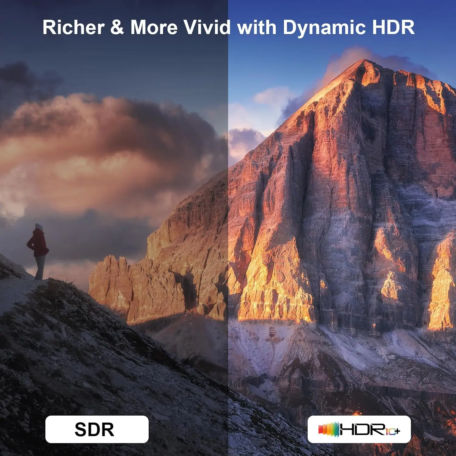 Cable DP de 8K y 144Hz DisplayPort 1,4, Cable macho a DP macho, Cable DisplayPort trenzado de 32,4 Gbps chapado en oro para Monitor de juegos - imagen 4